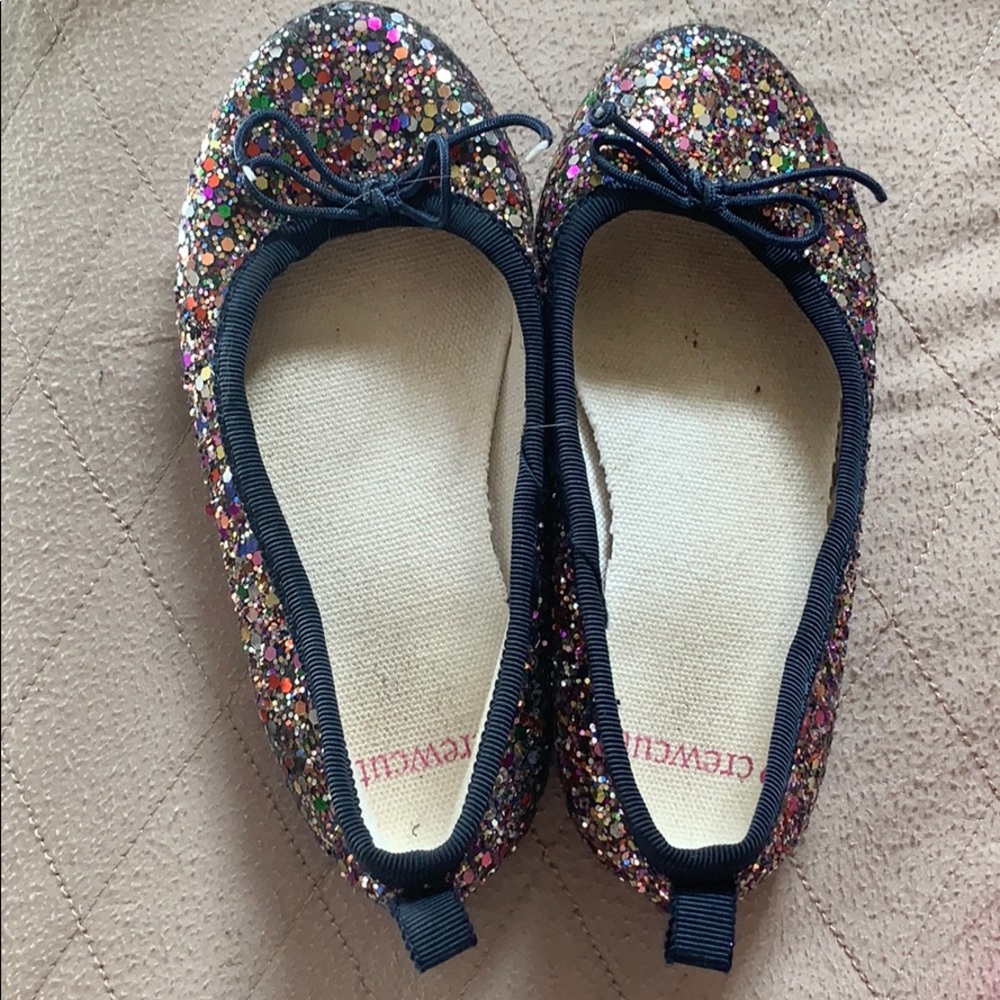 Crew cuts glitter shoes size 9